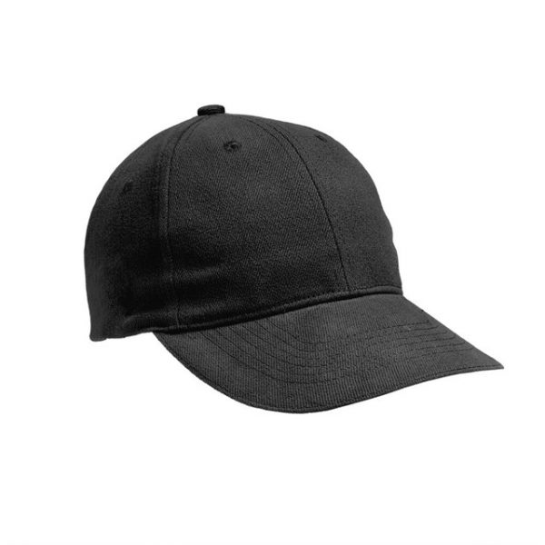כובע מצחיה כותנה איכותי שחור