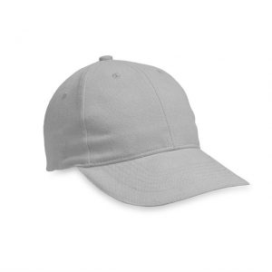כובע מצחיה כותנה איכותי אפור