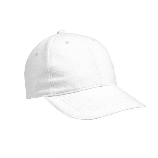 כובע מצחיה כותנה איכותי לבן