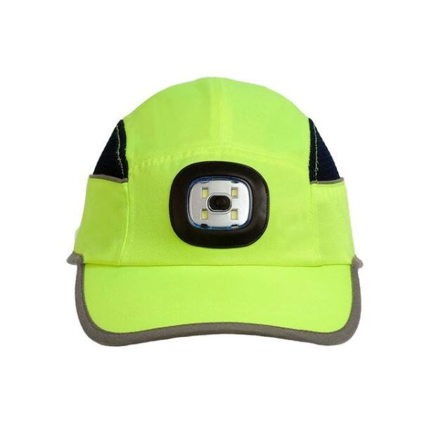 כובע מצחייה דגם דייב צבע צהוב זוהר